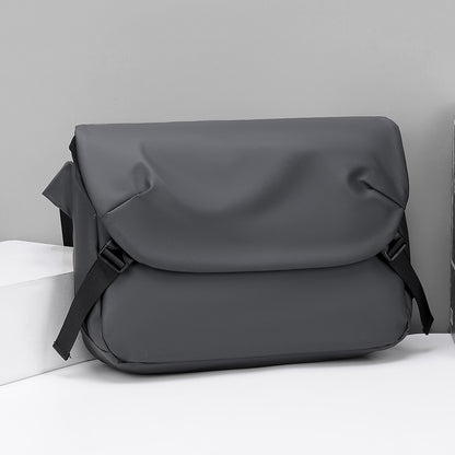 Minimalist Black Men's Shoulder Bag Male High Quality Waterproof Briefcase Crossbody Bag Business Style Messenger Bags for Men