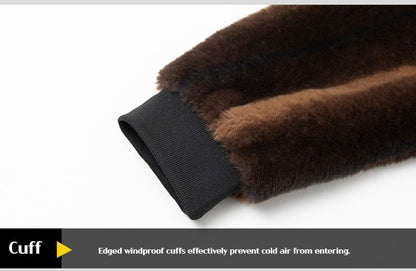 2025 Winter Men's Fleece Jacket Thermal Warm Jackets Outdoor Sports Coat Casual Tracksuit Male Fashion Fleece Jacket Man Woman