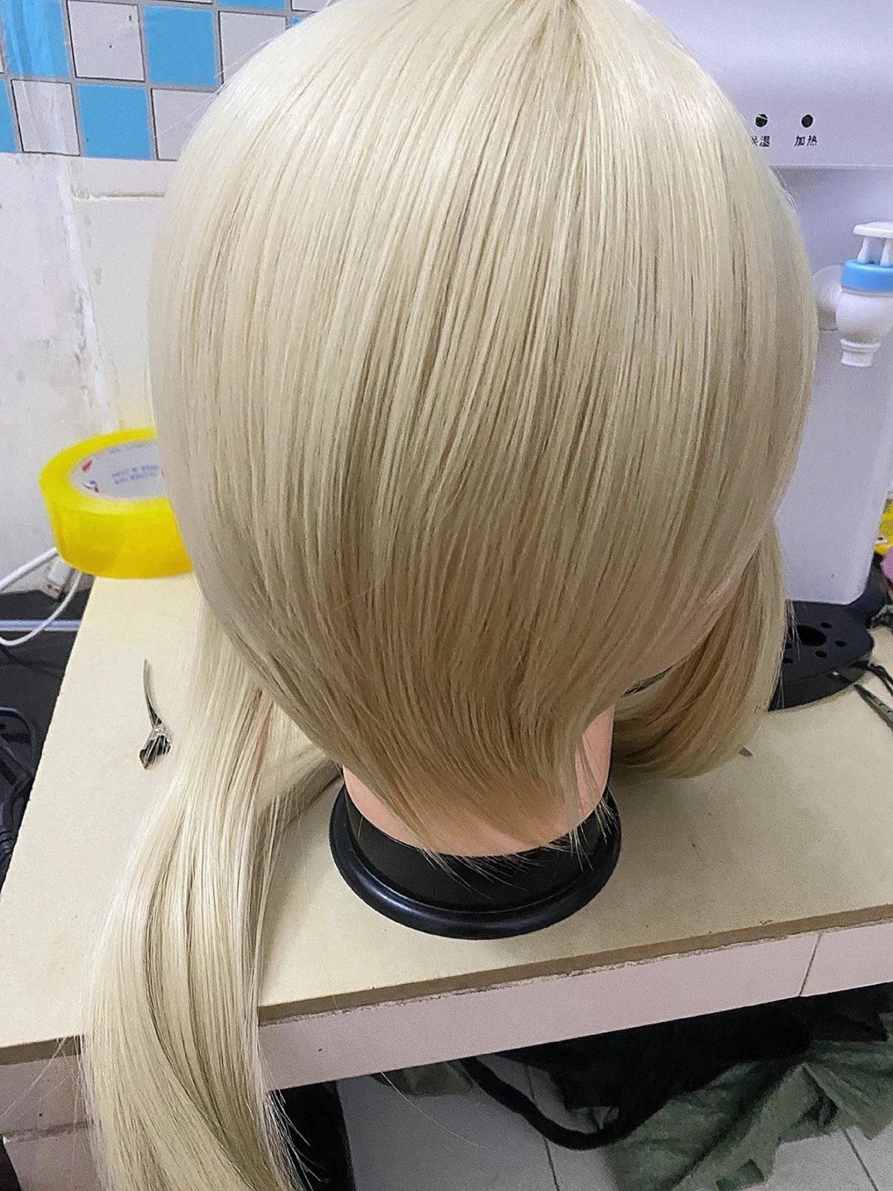 Maka Albarn Cosplay Anime Soul Eater Costume Adult Women Skirt Gloves Uniform Suit Halloween Party Role Play Outfit Maka Cos wig