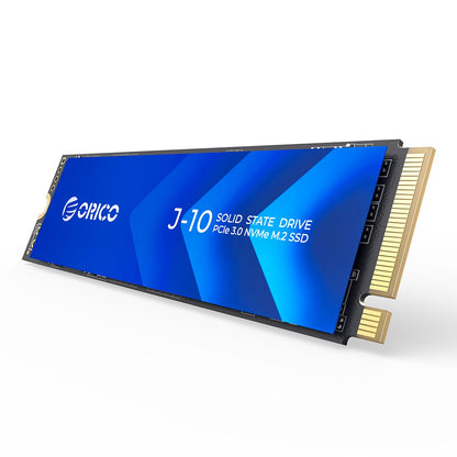 SSD NVMe PCIe 3.0 Gen3 x4 NVMe SSD 3500Mbps M.2 M Key 2280mm 1TB ORICO J10 com Colete de Resfriamento
