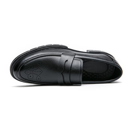 Men's Dress Shoes Retro Casual Business Leather Shoes Men Office Loafers Formal Social Brogues Wedding Leather Shoes For Men