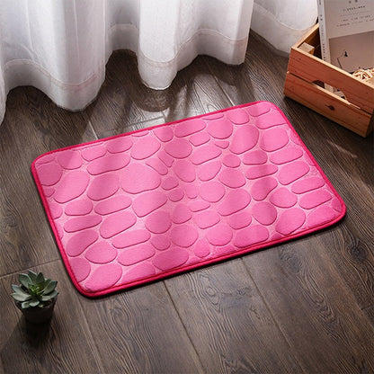 Super Absorbent Bath Mat Non Slip Rugs Bathroom Carpets Soft Floor Mat Bedroom Toilet Floor Shower Rug Home Decor