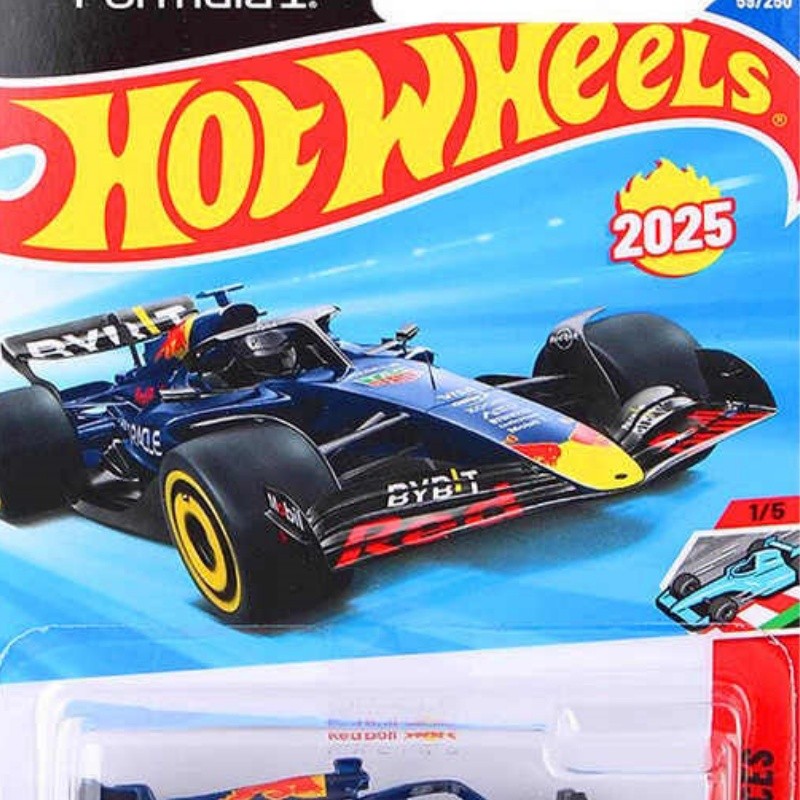 Hot Wheels Mattel F1 Carros Modelo 5 Peças McLaren Red Bull Racing Diecast Estojo C Oracle Carro Personalizado Liga Brinquedo Infantil Presente de Aniversário