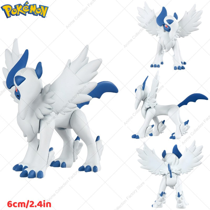 100% Original Takara Tomy Pokemon Figure Toys Chikorita Totodile Tepig Mega Metagross Charizard X PVC Figurine Model Dolls Gifts