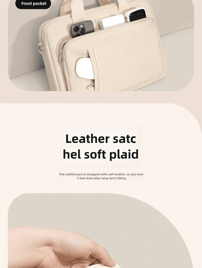 Laptop Bag case 13.3 14 15.6 17.3 inch Waterproof Notebook Bag for Macbook Air Pro 13 15 Computer Shoulder Handbag Briefcase Bag