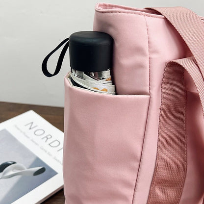 2024 New Handbags Casual Shopping Bags for Women Soft Canvas Big Capacity Tote Bag Messenger Big Mummy Shoulder Bag Ladies