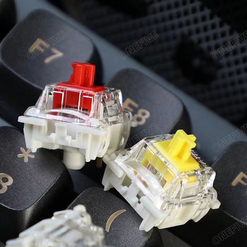 GATERON G Pro V3 3.0 Pro Switch 3 pin para Teclado Mecânico Pré-Lubrificado RGB Linear Tátil Branco Amarelo Vermelho Prata Marrom Eixo MX