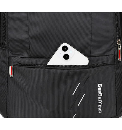 Mochila de Grande Capacidade - Mochila Masculina Espaçosa, Durável e Estilosa, Perfeita para Viagens de Negócios, Lazer e Uso Diário, Su