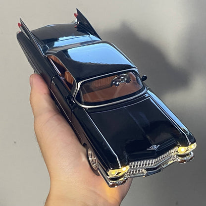 1:24 Cadillac Eldorado Biarritz 1959 Série 62 Liga Diecast Modelo Miniatura Voiture Decoração de Casa Presentes de Natal Para Crianças