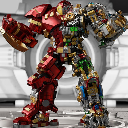 2700+ peças Blocos Iron Heroes Bonecos de Ação Mark Building Sets Buster Mech Brinquedos de Montar DIY Colecionáveis para Meninos Adultos Crianças Presentes