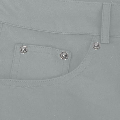 2024 New Fashion Men's Retro Flare Pants, Solid Color Mid-Rise Trousers Casual Classic 70s Bell Bottom