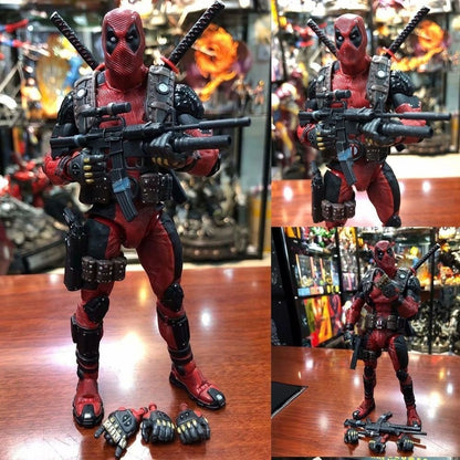 Em estoque NECA X-Men Deadpool Boneco de Ação Em Estoque Super Herói Deadpool Boneco Modelo Colecionável Ultimate Presente de Aniversário para menino