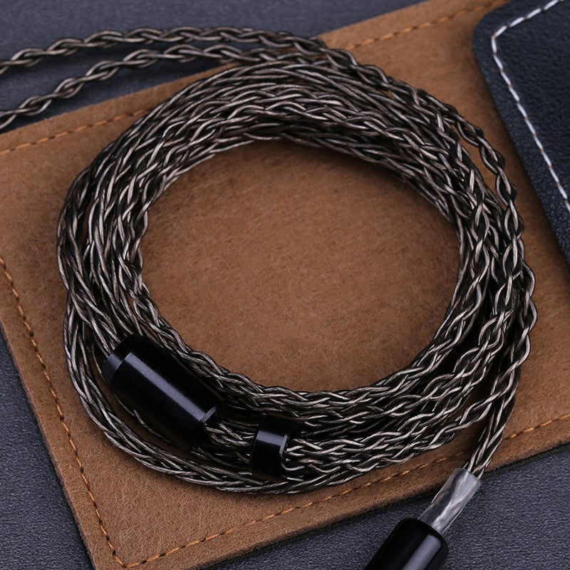 OPENHEART 8 Core Headphone Cable 1 to 2 jack dual  3.5/2.5/4.4mm Balanced Cable Silver Plated Copper Upgrade Replacement 2m 3m