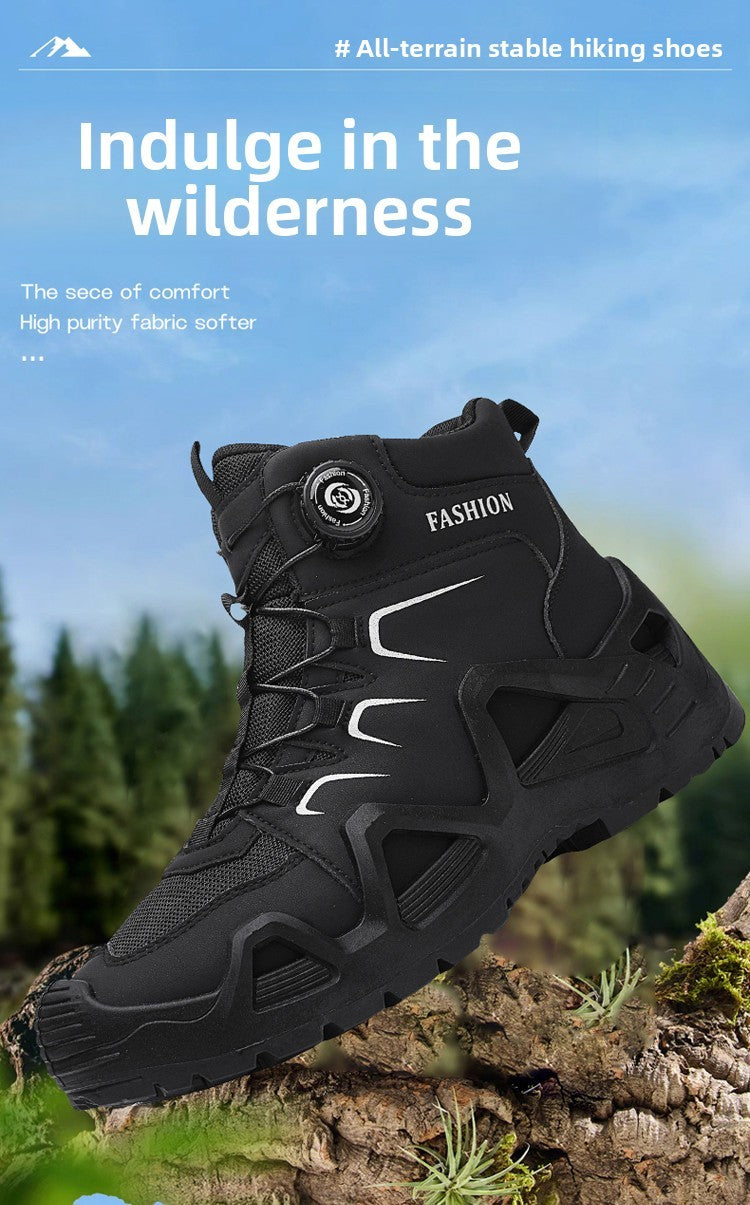 Novas Botas de Segurança Masculinas para Trabalho Calçados Indestrutíveis Tênis com Bico de Aço Botas Protetoras Antiesmagamento Antifuro Botas Táticas de Trabalho