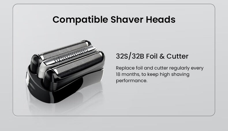 Braun Electric Shaver 3 Series ProSkin 3040S 3010S Reciprocating Shaver For Men Shaving Machine With Trimmer 100-240v