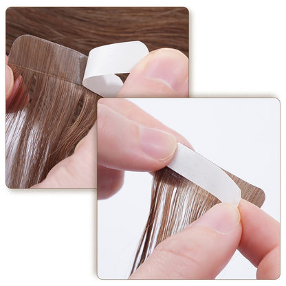 100 unidades de fitas para substituir as fitas antigas em extensões de cabelo humano