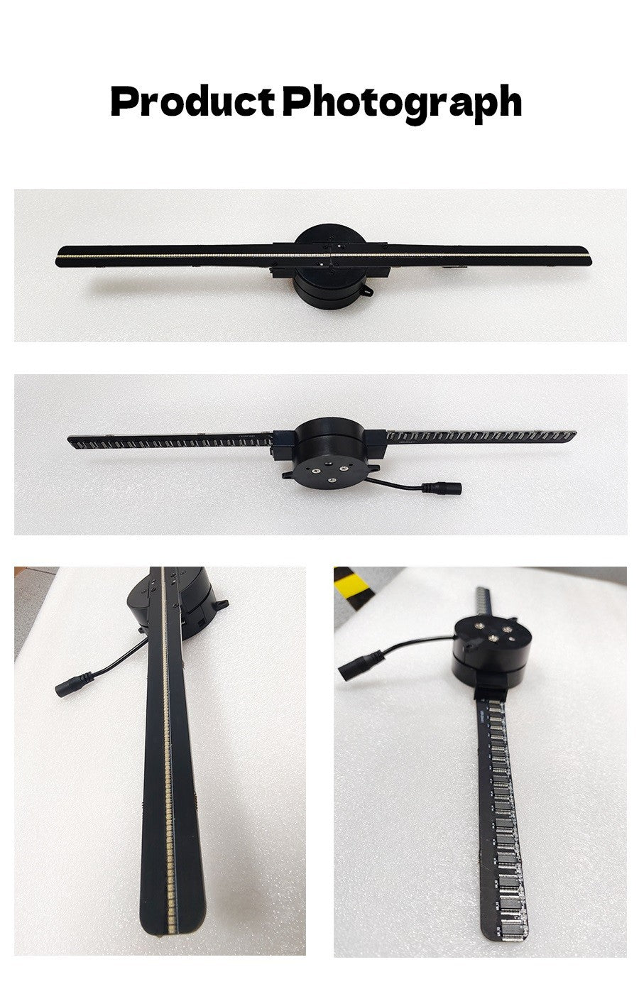 cyberpunk 3d projector led digital large wall clock modern design decoration art big wall clock