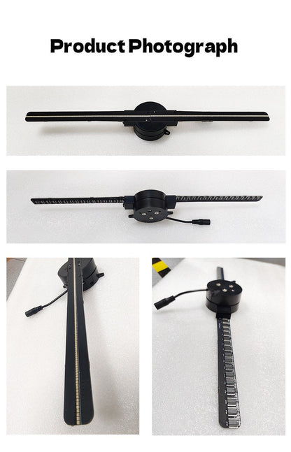 cyberpunk 3d projector led digital large wall clock modern design decoration art big wall clock