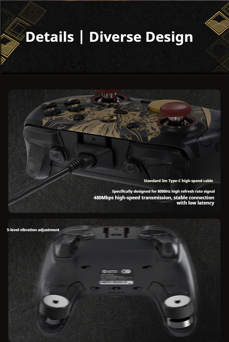 G7 Pro 8K Gamepad Nioh3 Edition Wireless for Gaming Controller JS13Pro TMR Rocker PC/SteamDeck/Switch2