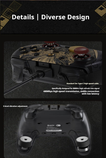 G7 Pro 8K Gamepad Nioh3 Edition Wireless for Gaming Controller JS13Pro TMR Rocker PC/SteamDeck/Switch2