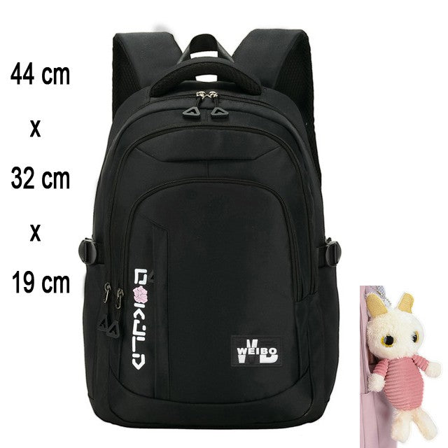 Girl School Bag Backpack Back Pack For Teenager Women Children Female Pink Schoolbag Primary High Bagpack Class Teens Child Kids
