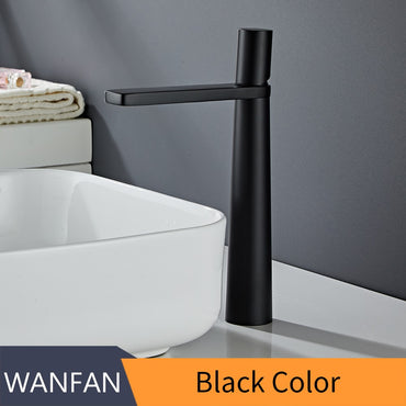 Basin Faucet Brass Bathroom Faucet Mixer Tap Black/Chrome Wash basin Faucet Single Handle Hot and Cold Lavotory Faucet  855921