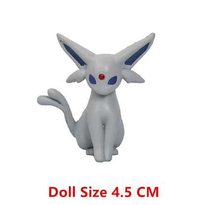 Pokemon Anime Figura Pikachu Sol Elfo Eevee Gengar Monstruo de Bolso Desenhos Animados Figura Modelo Brinquedo de Ação Presente para Crianças Comprar em grande quantidade