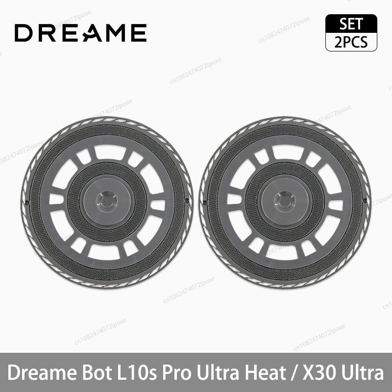 Acessórios para Robô Aspirador Dreame L10s Pro Ultra Heat / X30 Ultra: Escova Principal, Escova Lateral, Pano de Limpeza, Filtro Hepa, Saco de Pó, Peças de Reposição
