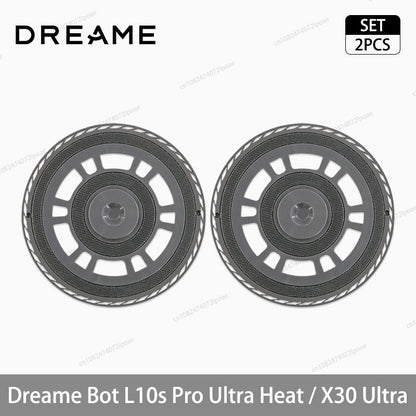 Acessórios para Robô Aspirador Dreame L10s Pro Ultra Heat / X30 Ultra: Escova Principal, Escova Lateral, Pano de Limpeza, Filtro Hepa, Saco de Pó, Peças de Reposição