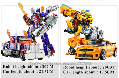 WEIJIANG NOVO 20CM Transformação Anime Boneco de Ação Brinquedos de Filme Plástico ABS Robô Carro Avião Tanque Legal Modelo Presente para Meninos
