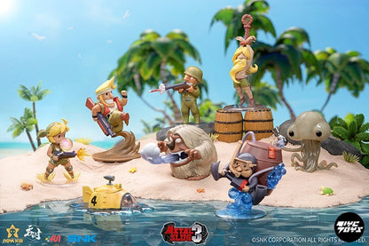 TUNSHI Studio METAL SLUG 3 Coleção de Bonecos de Figuras da Clássica Série de Jogo de Tiro Japonês Eri Marco Martian Rifleman Diving Mecha