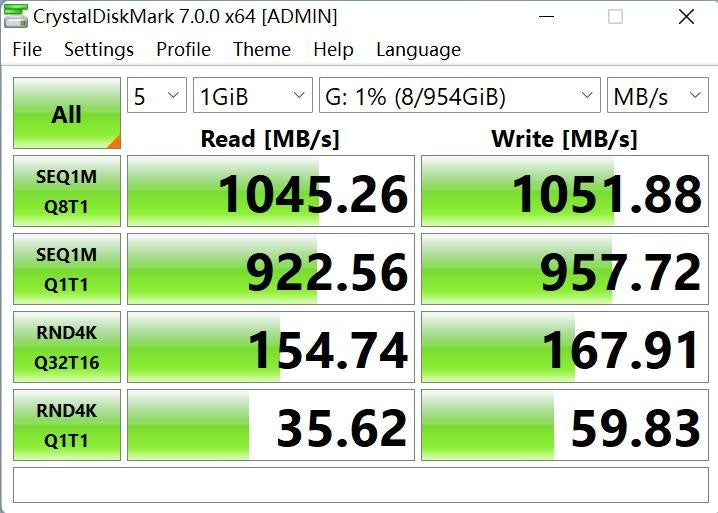 SSD NVMe PCIe 3.0 Gen3 x4 NVMe SSD 3500Mbps M.2 M Key 2280mm 1TB ORICO J10 com Colete de Resfriamento