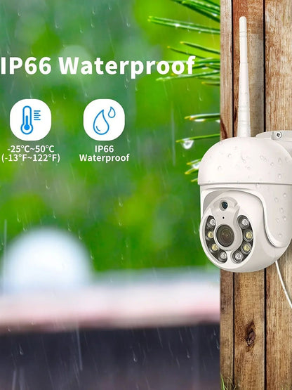 kuohao 4MP Speed Dome Auto Tracking PTZ Camera Smart Home Outdoor Wireless WIFI Camera Surveillance Monitor