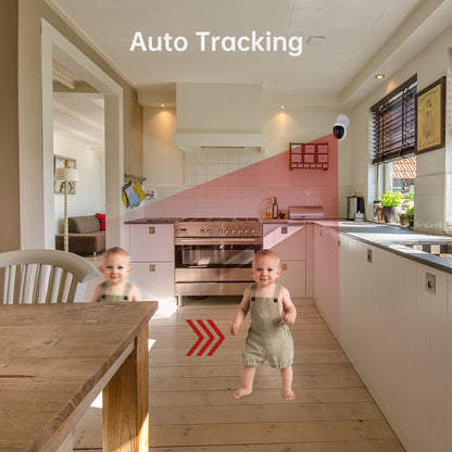 4MP Baby Monitor Wifi IP Camera Smart Home Indoor Cube Cam Human Detection Two Way Audio Wireless Security Surveillance Icsee