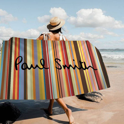 S_Smiths Fashion P_Paul Microfiber Beach Towel Absorbent Quick Dry Soft Yoga Swimming Resort Mountain Climbing Towel