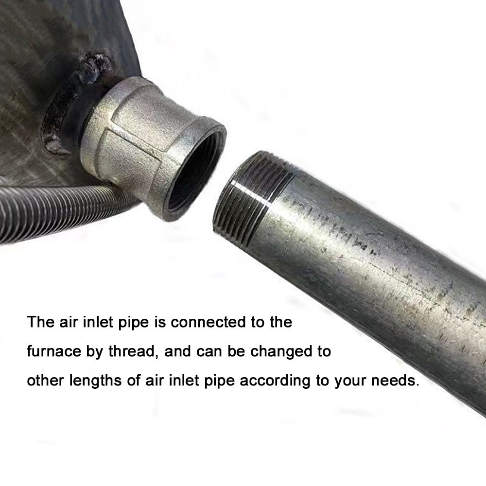 Fogão Aquecedor para Estufa a Óleo Queimado, Conjunto de Queima de Óleo de Motor Usado com Soprador Elétrico para Cozinhar e Ferver Água