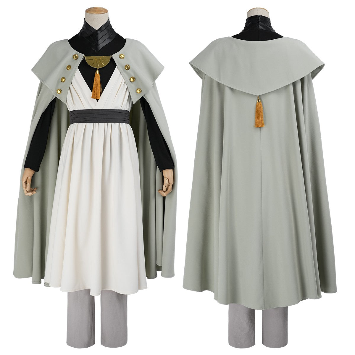 HOLOUN Witch Hat Atelier Anime Qifrey Cosplay Costume Convention Halloween Christmas Party Cloak Top Pants Hat Outfit