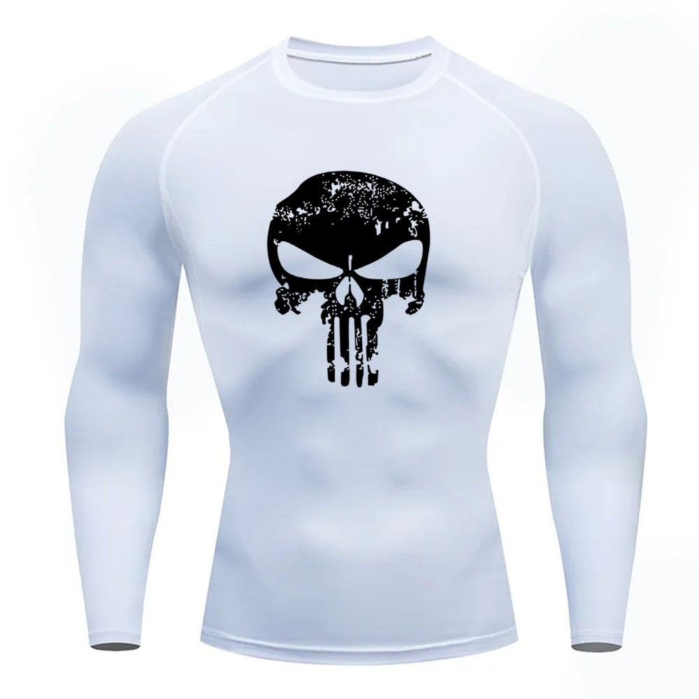 2024 Compression Shirt for Men, Superhero T-Shirt, Quick-Drying, Breathable, Short-Sleeved, Outdoor Sports, Running, S-3XL