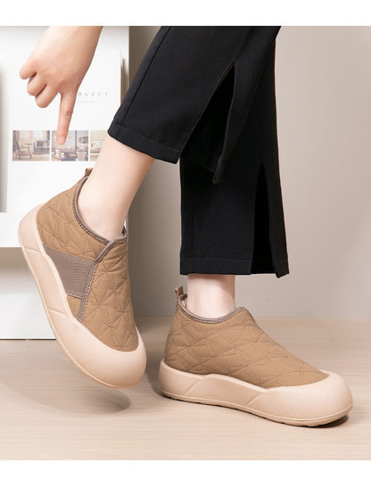 Winter Women's Boots Warm Plush New Platform Snow Boots Anti Slip Waterproof Comfort Lightweight Indoor Casual Warm Cotton Shoes