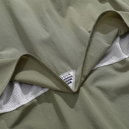 Men's Breathable Short Sleeve Shirt Men Casual Tactical Cargo Shirts Summer Quick Dry Hiking Work Shirts for Man Short-sleeved