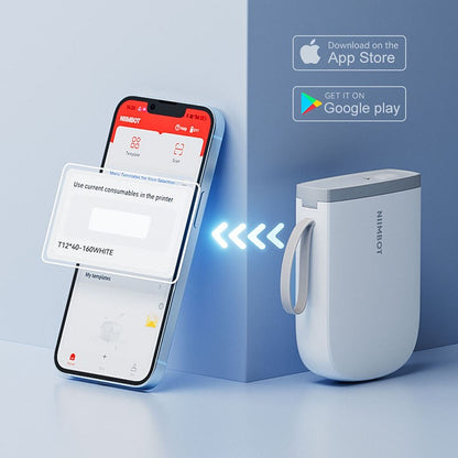 Mini Impressora de Etiquetas Portátil NIIMBOT D11 Nova Versão 300DPI Bluetooth Sem Fio Máquina de Etiquetas Impressora de Adesivos para Cozinha e Crachás