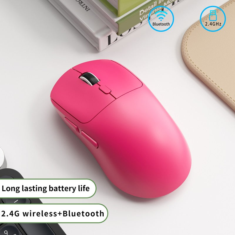 Mouse sem fio Xiaomi Bluetooth 2.4G Três Modos Recarregável Ergonômico Rato Portátil Para Escritório, Jogos, iPad, PC, Laptop, TV