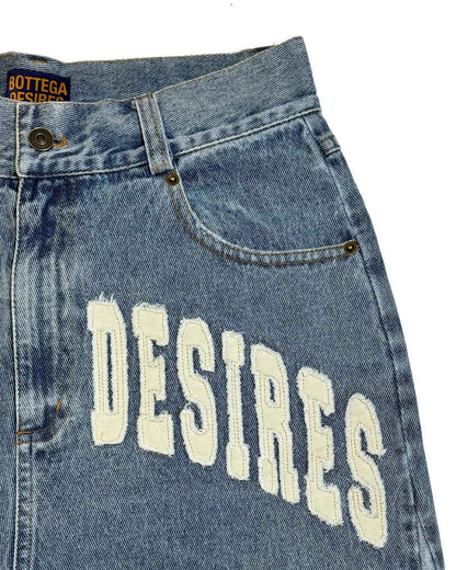 American Style Harajuku Retro Denim Shorts with Letter Embroidery Oversized Jeans Men Y2k Loose Casual Versatile Shorts Woman