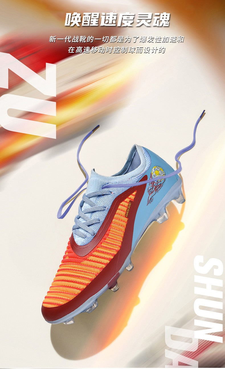 Men Soccer Shoes Original Fast Professional Unisex Cleats Low Cut Football Field Boot Non Slip Comfortable Outdoor Sneaker Match