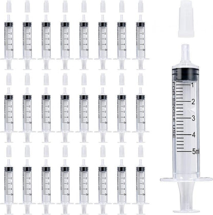 1/5/10/20 seringas de plástico para hidroponia, medição de perfume, enxágue, amostrador descartável, injetor, seringa de medição e injeção