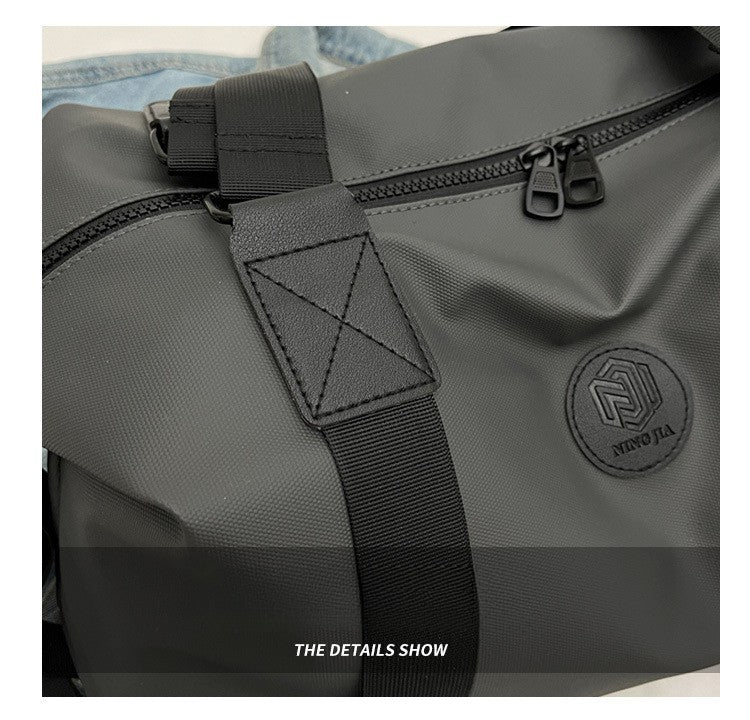 Travel bag Men's and women's tote bag Large capacity travel duffel Yoga exercise  Oxford cloth waterproof fitness bag