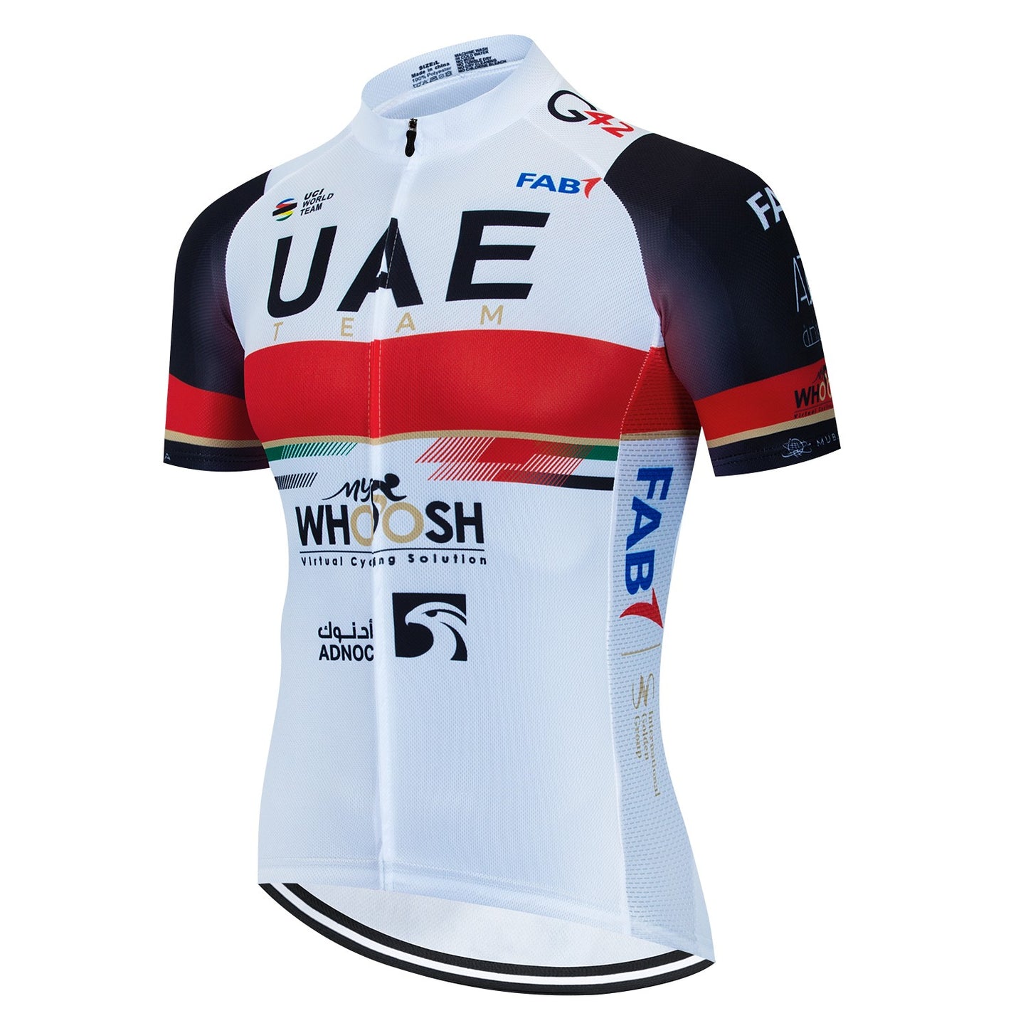 UAE Pro Team Cycling Jersey Summer Breathable Male Short Sleeves Bicycle Clothes Cycling Shirt Mountain Bike Cycling Clothing