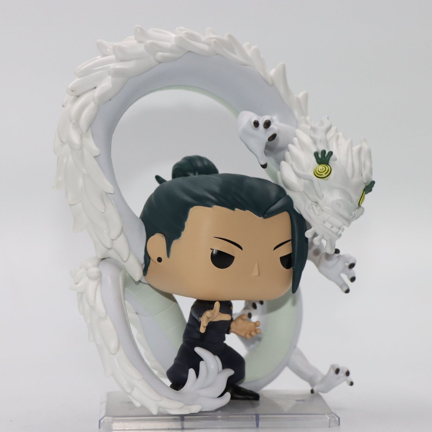 FUNKO POP Jujutsu Kaisen: Suguru Geto com Dragão de Espírito Amaldiçoado Anime Decoração de Mesa Enfeite Modelos de Brinquedos Modelo Colecionável