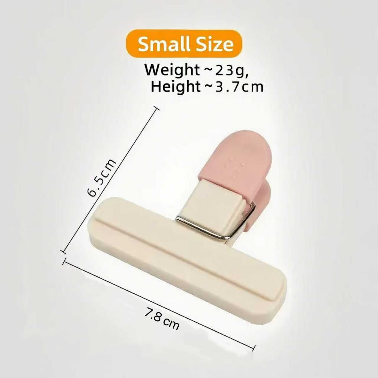 2pcs Portable Sealing Clips for Food Bags Plastic Kitchen Tool Keep Coffee/Bread/Chips/Snacks Fresh