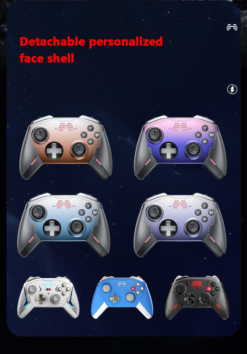 Original Betop Beitong Zeus Pro Gamepad Wireless Bluetooth Game Controller For Nintendo Switch/Steam/PC/TV/Car Mechanical Handle